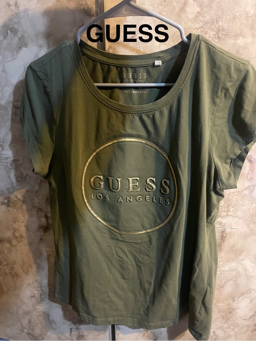 Guess Shirt Green XL